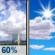 Monday: Showers And Thunderstorms Likely then Mostly Sunny